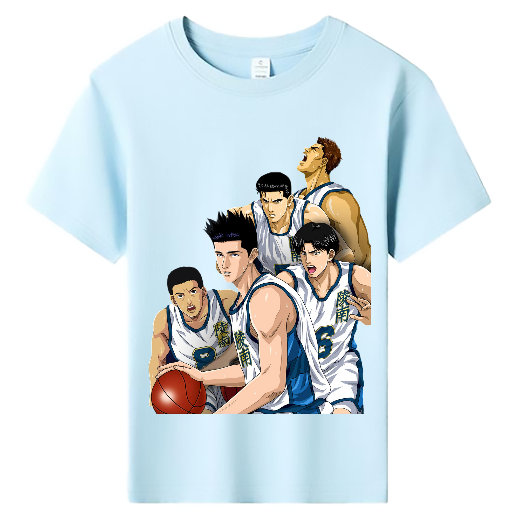 （画像用） SLAM DUNK／スラムダンク 綿100％キッズTシャツ（フロントプリント）